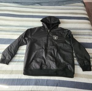 Oakland Raiders lined jacket Men's XL